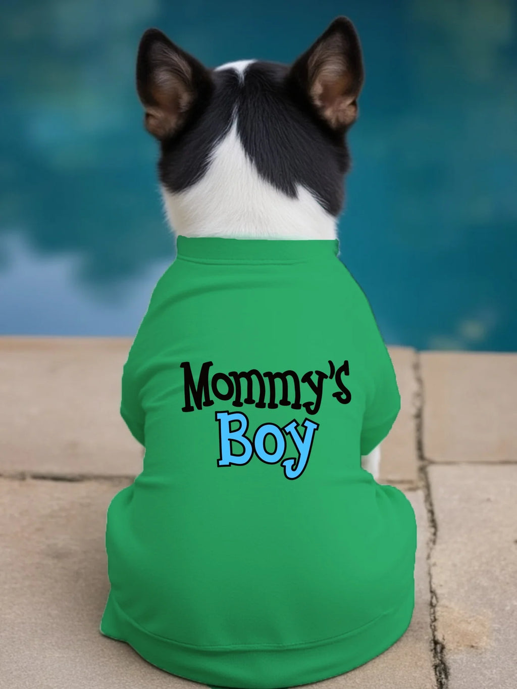 Funny "Mommy's Boy" "Daddy's Girl" Pet T-Shirt Summer Dog Clothes for Small Medium Dogs Cats Cute Letter Print Puppy Vest