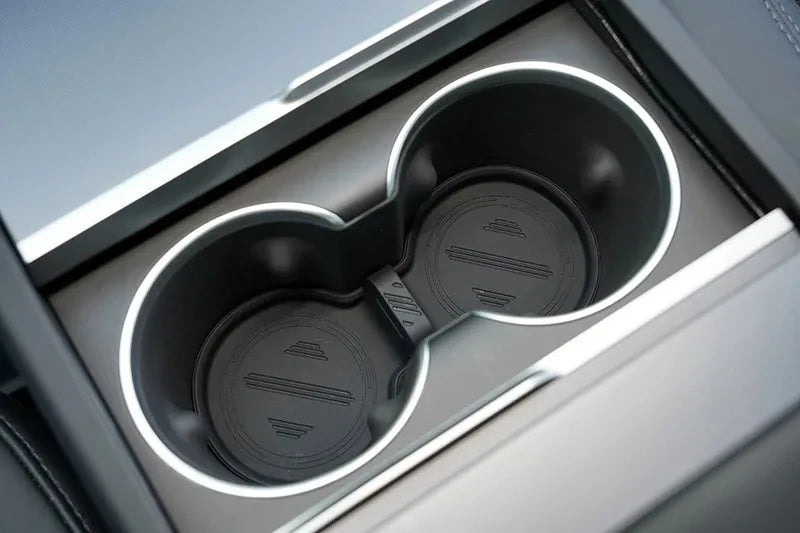 For Tesla Model 3 Highland 2024 Model X S Water Cup Holder Mats Upgraded Drink Insert  Non-slip Coaster Model3 Pad Accessories
