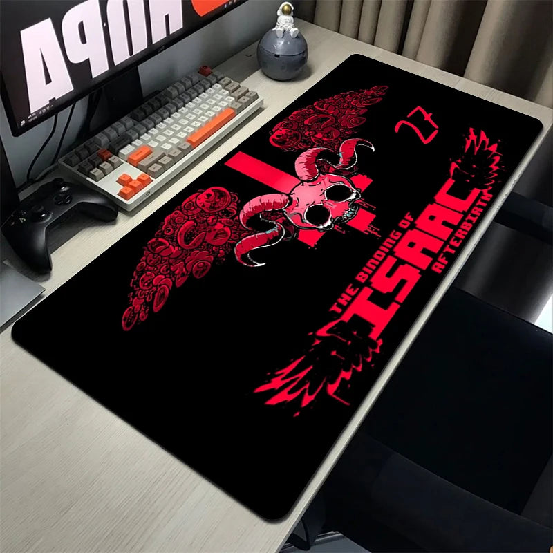The Binding Of Isaac Xxl Mouse Pad Gamer Non-slip Mat Mausepad Computer Accessories Deskmat Gaming Keyboard Mousepad Mats Pc