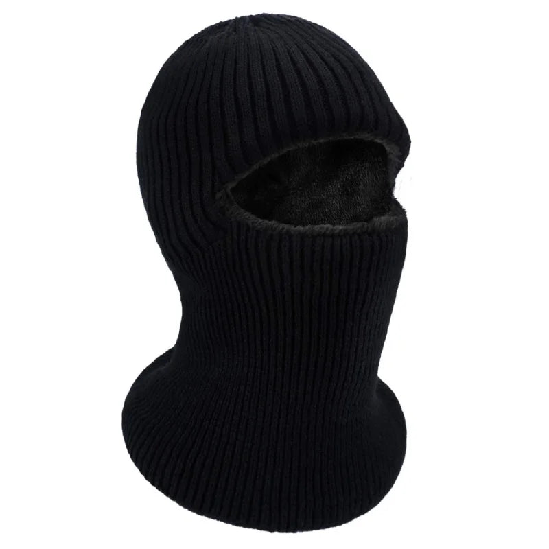 Ski Mask for Men Knitted Full Winter Face Mask 1 Hole Balaclava Ski Hat for Cold Weather Men Women