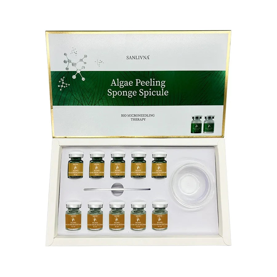 Seaweed Algae Peel Kit for Acne Treatment - Skin Repair Facial Rejuvenation Whiten & Brighten Cleanse Functional Skincare ﻿