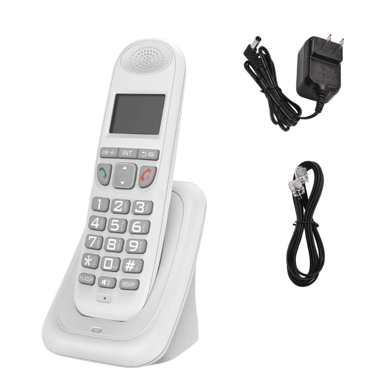 F3MA Wireless Telephone Set Fixed Landline with Caller and Number Storage Backlit