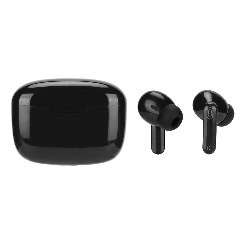 Language Translator Earbuds 144 Languages Multifunction BT Wireless Translator Device for Travel Shopping Black