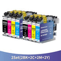 IBOQVZG Printer Cartridge Compatible For Brother LC223 LC221 Ink Cartridge MFC-J4420DW J4620DW J4625DW J5320DW J5620DW Printer