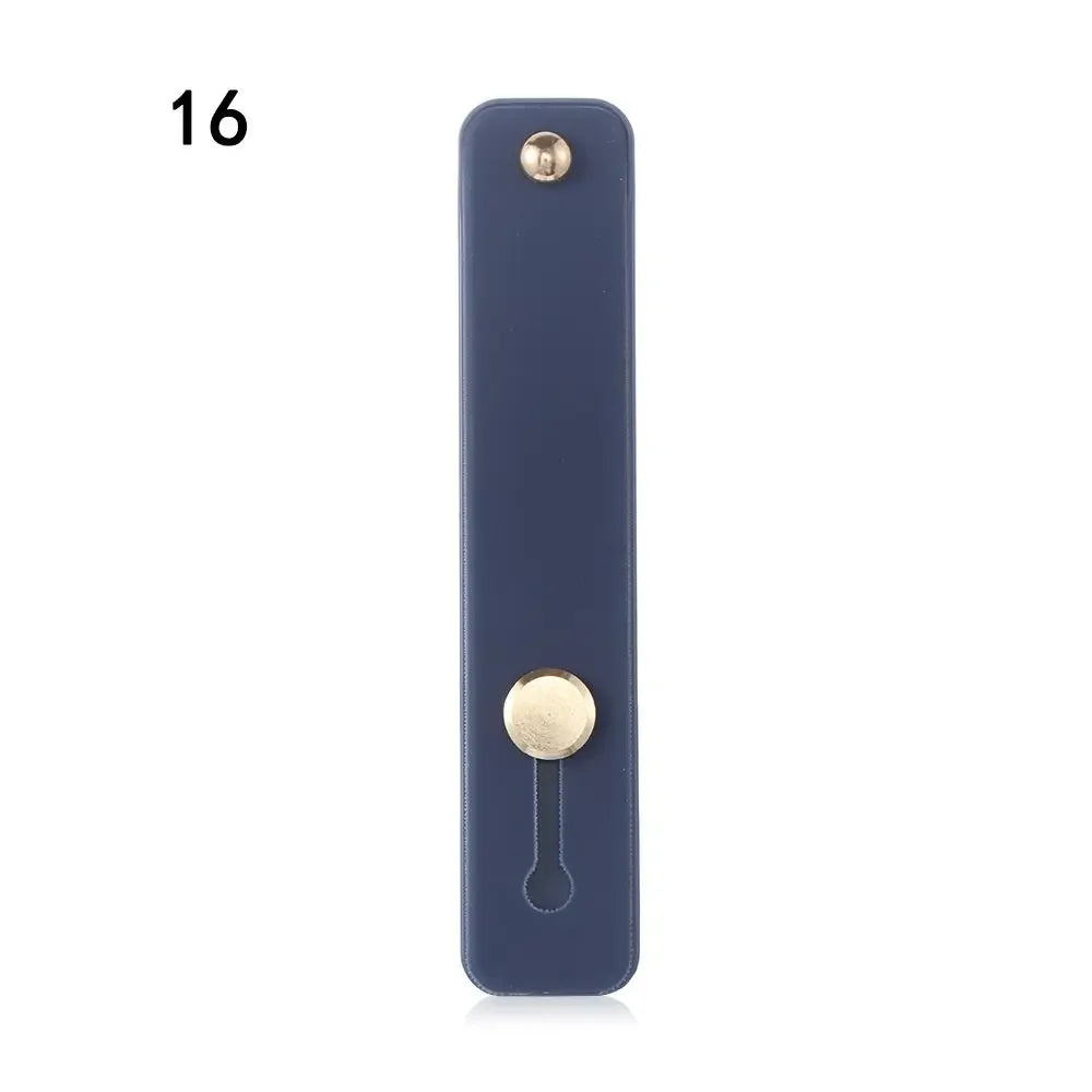 Fashion Phone Holder  Silicone Phone Hand Band Holder Finger Ring Push Pull Grip Stand Candy Color Bracket