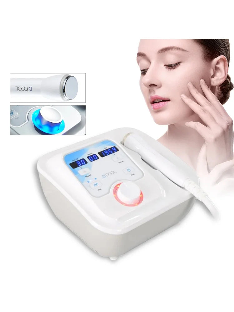 Trend Products D Cool Hot and Cryo Electroporation Beauty Device Moisturize Painless Rejuvenation Skin Brighten Facial Firming