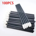 50/100PCS Wholesale Lipstick Perfect Best   Gloss Wands Up Disposable Lip Brush Women makeup Make Applicator Hotting Accessories