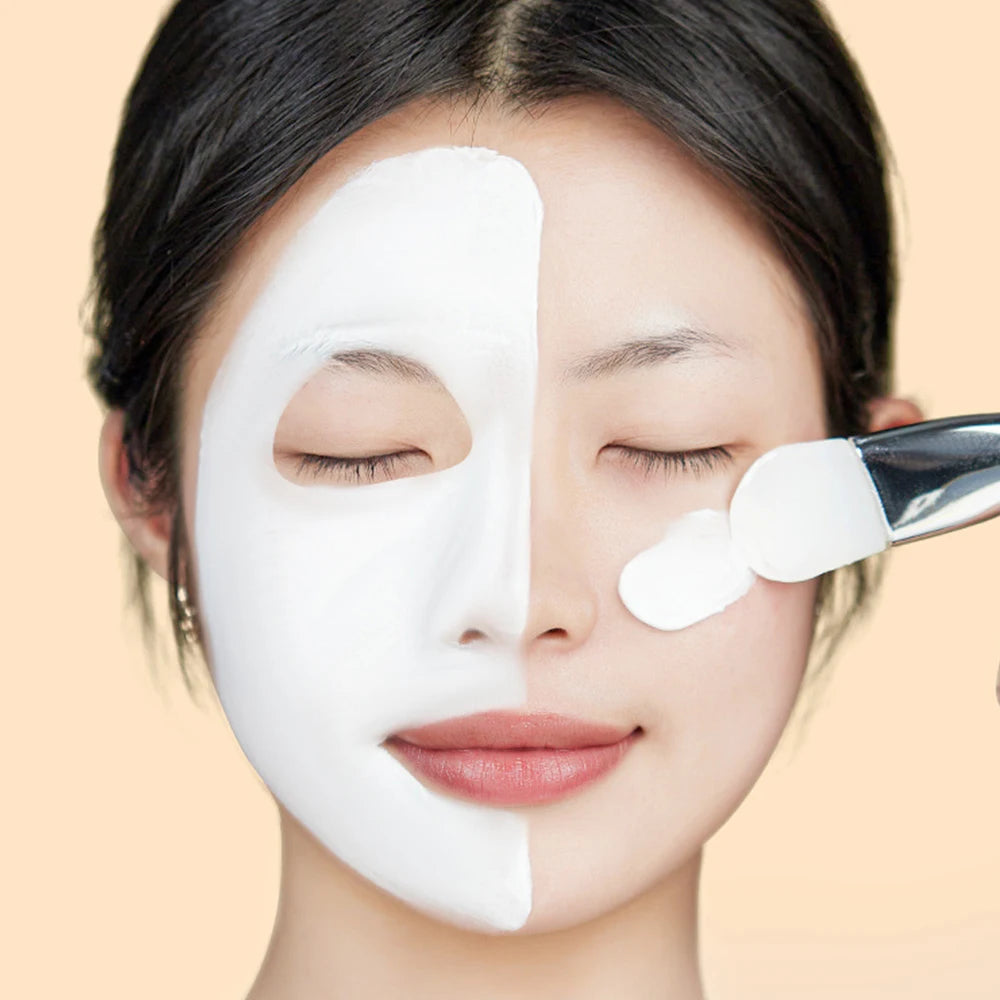 GECOMO Silicone Mask Brush Double-headed Smearing Face Cleansing Mud Mask Special Beauty Tool