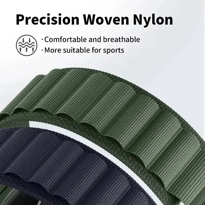 Alpine Loop Band for Amazfit Active 2 Smartwatch Replacment Bracelet 20mm 22mm Strap for Amazfit Active 2 Galaxy Watch 7/6/5/4
