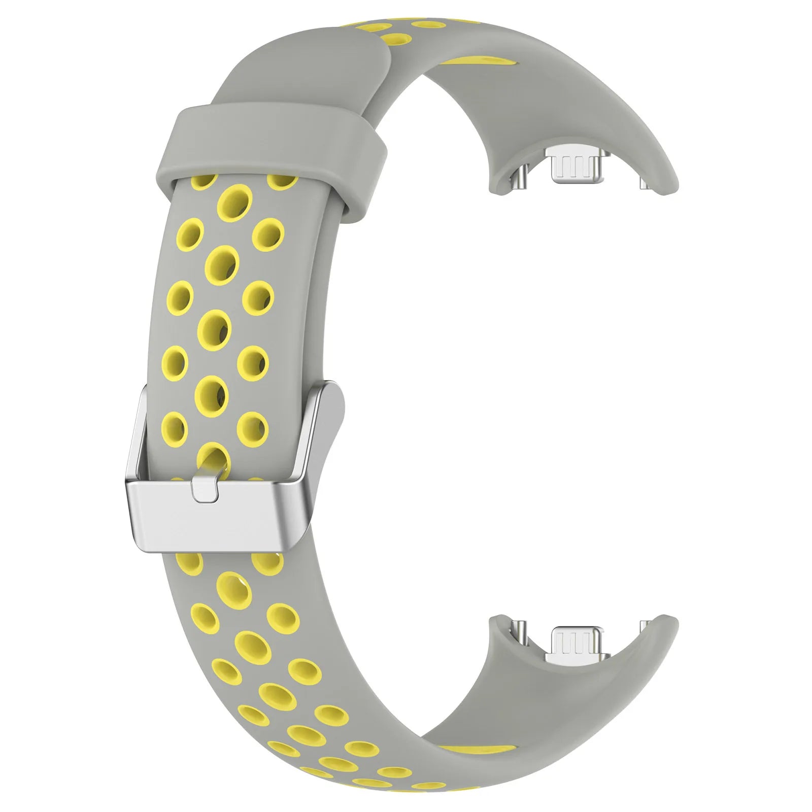 Silicone Watch Strap For Xiaomi Band 9 8 Two-Color Breathable Smart Watchband Replacement Bracelet for Xiaomi Mi Band 8 9 Strap