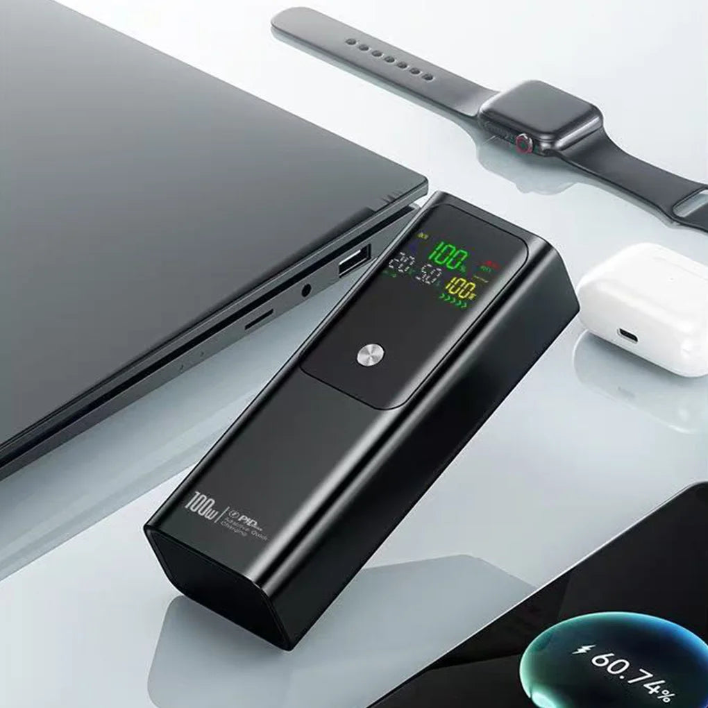 100W Portable Power Source Power Bank For Phone Fast Charging Universal 20000mAh External Power Bank for Iphone Xiaomi