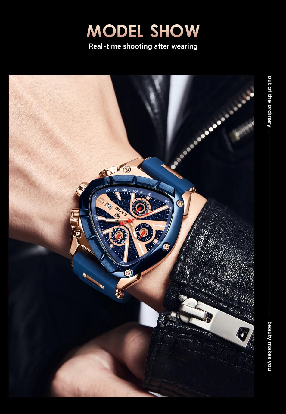 LIGE Watch for Men Chronograph Casual Fashion Sport Military Silicagel Wristwatches Man Watch Waterproof Date Clock Reloj Hombre