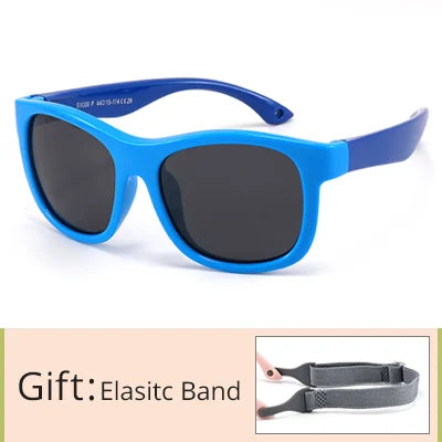 Ralferty Flexible Newborn Children's Glasses Sunglasses Girl Boy Polarized UV400 Protection 0-2 Years Baby Infant Shades Oculos