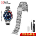 For seiko No. 5 SKX009/007 SKX175/SKX173 Solid Stainless Steel metal Watch Strap 20mm 22mm Watch Accessories Watch Belt Bracelet