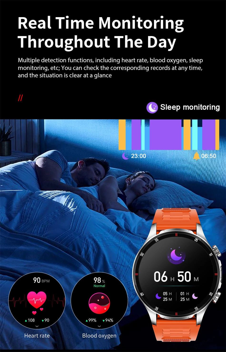 LIGE 2025 New Smart Watch Men Flashlight AI Voice Bluetooth Call 1.53" HD Sports Fitness Watches Health Monitor Smartwatch Women