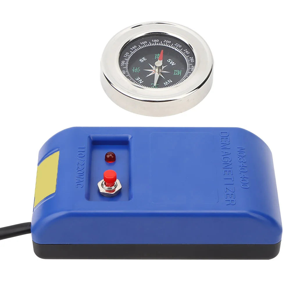 Electrical Demagnetizer Tools Compass Set for Watch Repair Degausser Tool 110V-220V