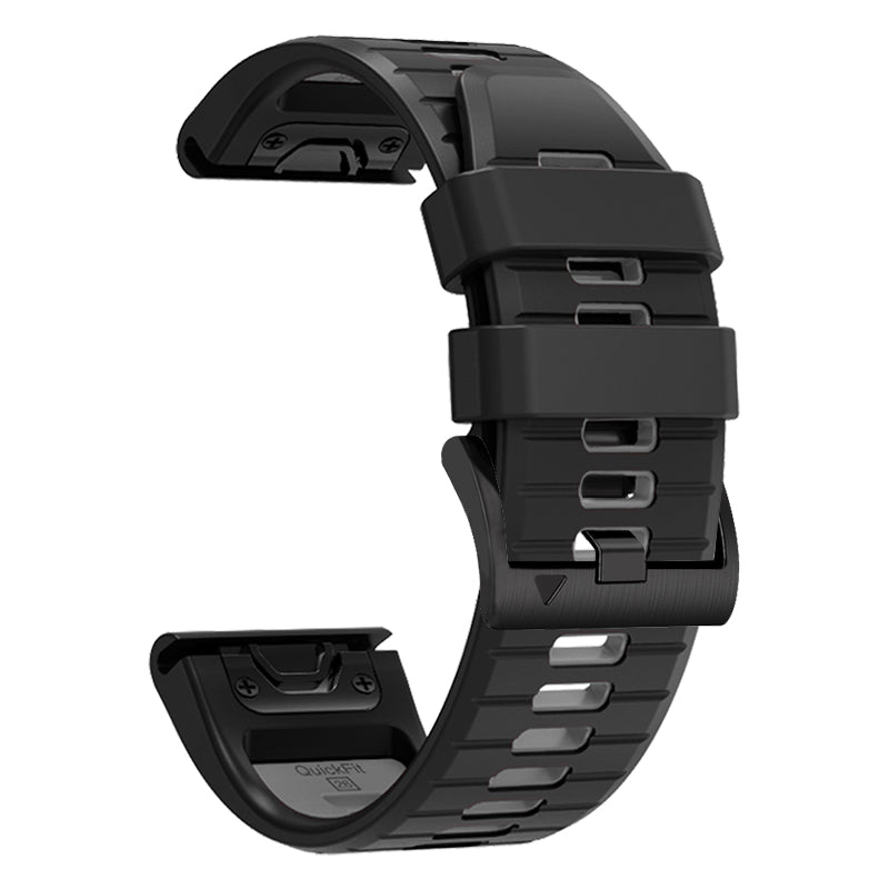 QuickFit 26mm 22mm Strap For Garmin Fenix 7X 7 6/TACTIX DELTA/Instinct 2X/Descent Mk2 Mk2i G1/MARQ/Enduro 2 Silicone Watch Band
