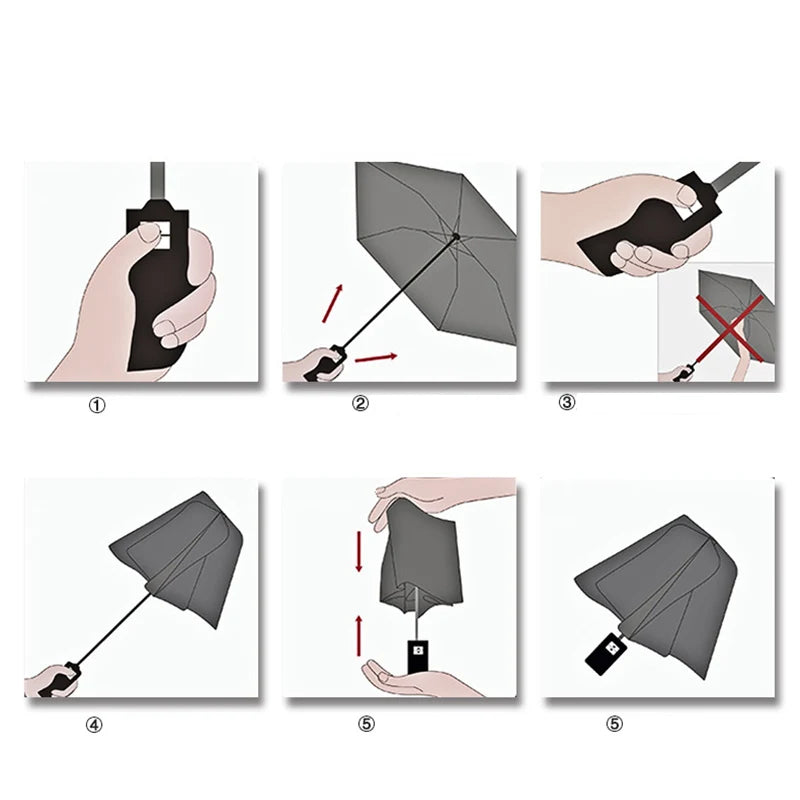 Men Woman Outdoor Automatic Rain Umbrella For LAND ROVER Discovery Defender Freelander Evoque Logo Wind Resistant Sunscreen