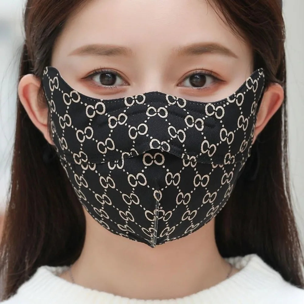Breathable Windproof Face Cover Scarf Winter Warm Mask Face Veil Outdoor Sports Riding Face Mask Neck Protection