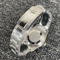 Luxury 41mm Men's Watch Black Dial Water-Resistant Date Function Chinese NH35 Movement Sports Stainless Steel Strap Steel Case
