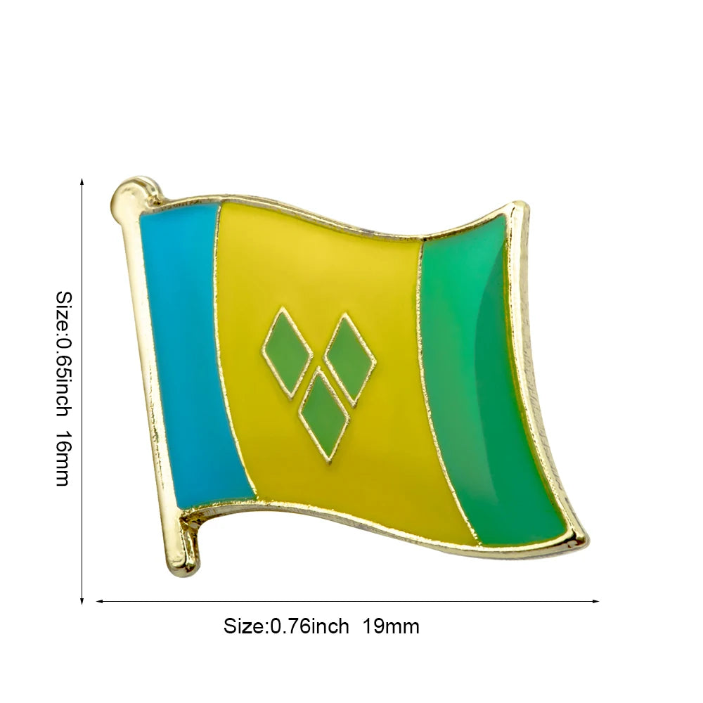 300+ Metal Flag Countries Flag Laple Pin Badge Pin For You Choose