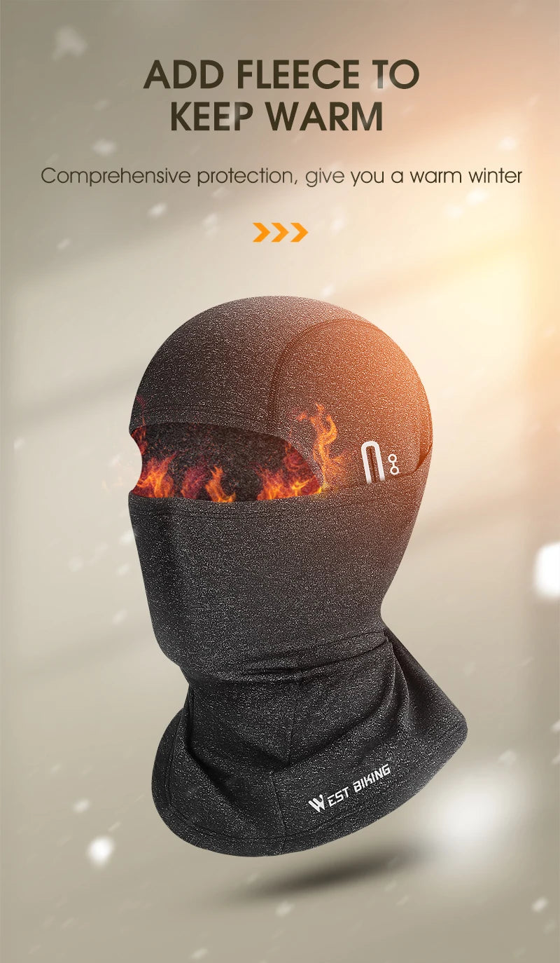 WEST BIKING Summer Cycling Face Mask Cool Breathable Sports Balaclava Men Women Bicycle Motorcycle Sun UV Protection Cycling Cap