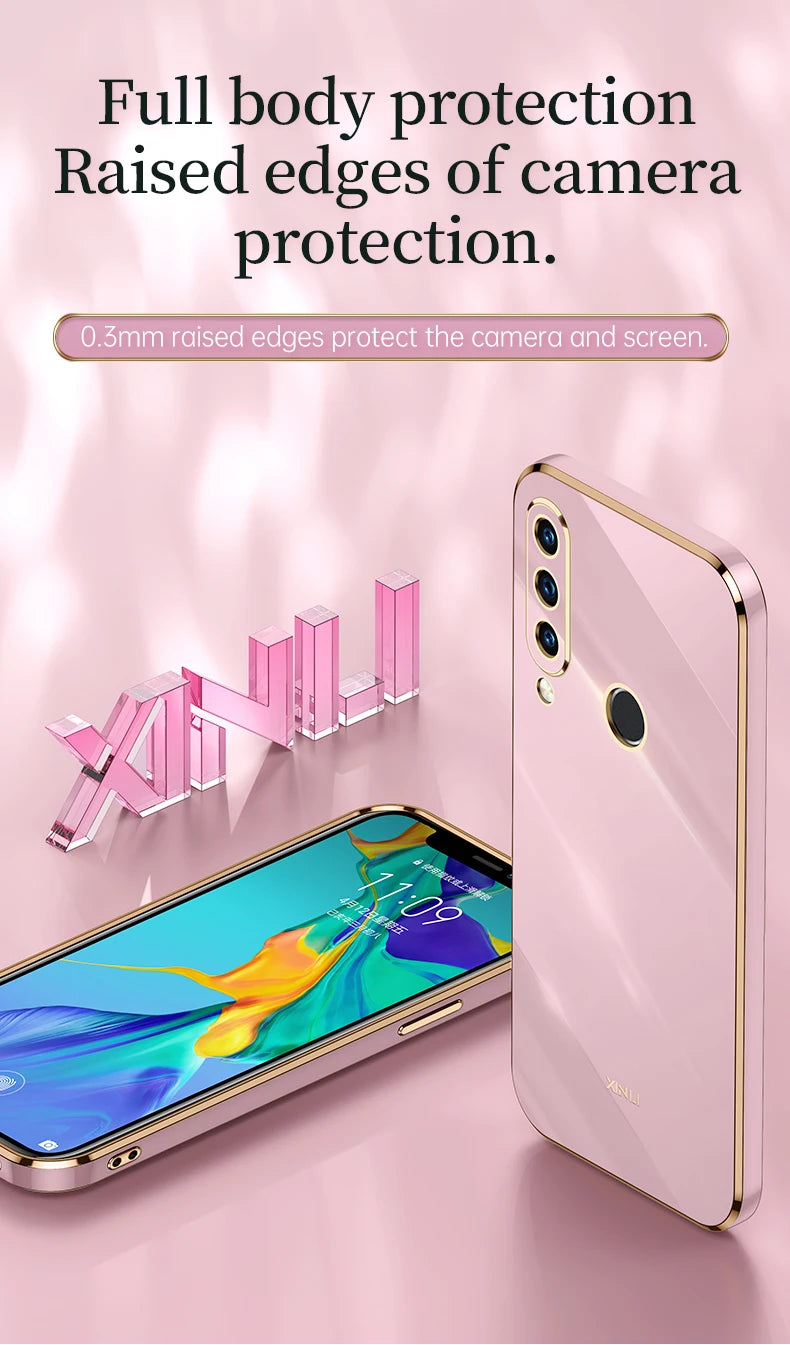 For Huawei P30 Lite Case Soft TPU Case For Huawei P30 Lite Anti-fingerprint Camera Protection Cover