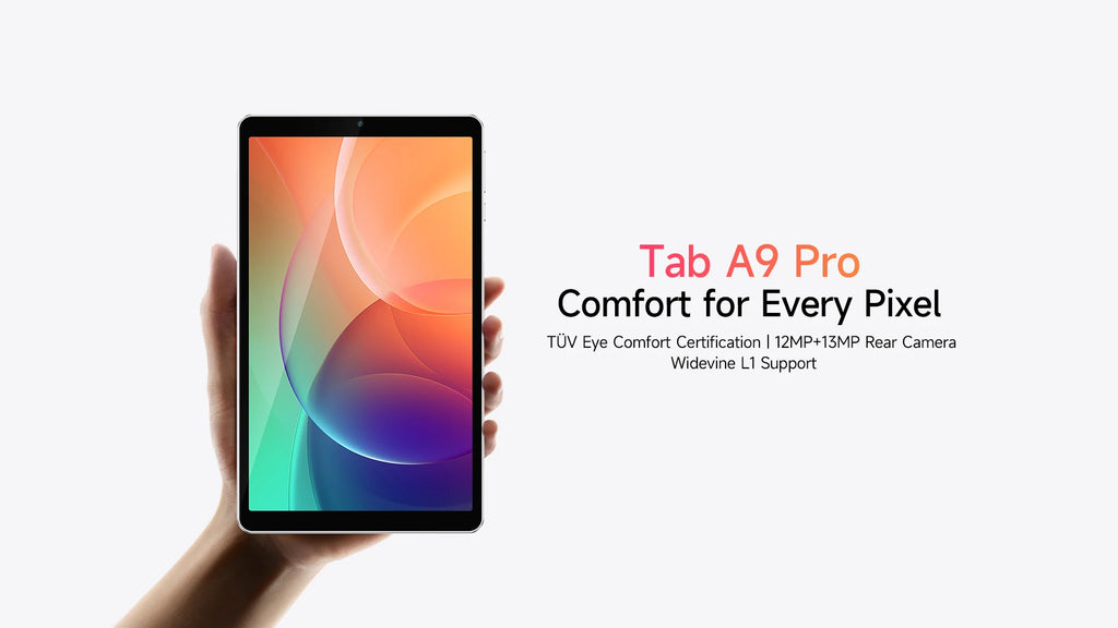 Ulefone Tab A9 Pro Tablet MTK G91 8.68" Up to 8GB RAM (4+4) 128GB ROM 12MP+13MP Android 15 4G Tablet