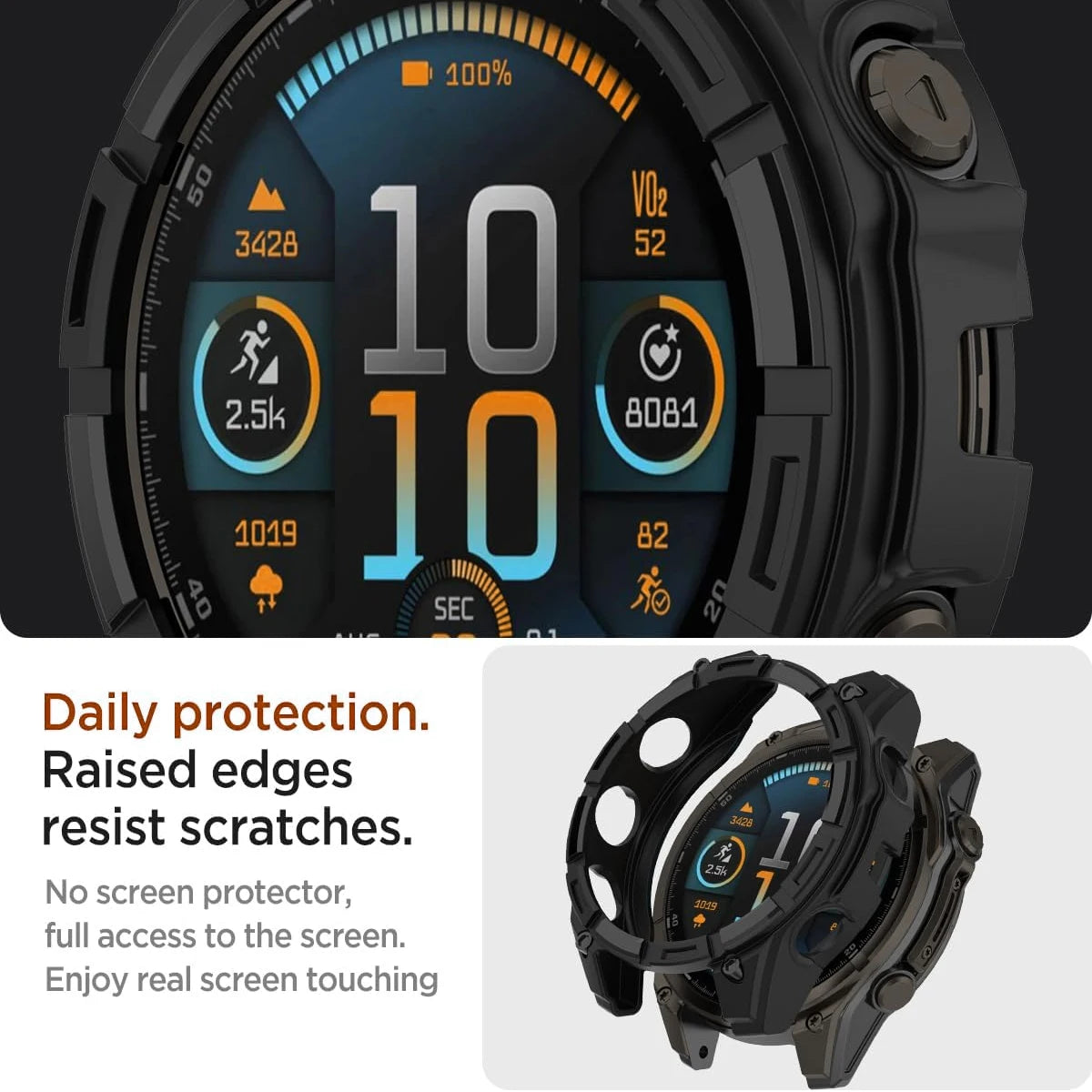 TPU Protective Cover for Garmin Quatix 8 51mm 47mm AMOLED Soft Silicone Bumper Case Accessories for Fenix8 47 51 Solar Protector