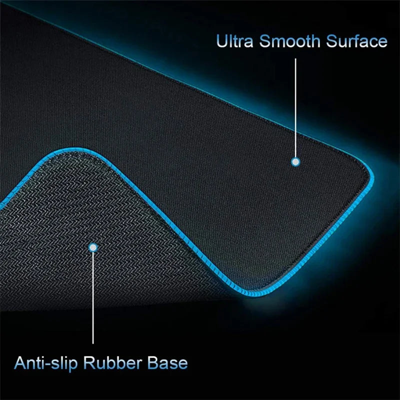 ARK Survival Evolved RGB Mouse Pad Game Mousepad Gaming Table Carpet Gamer Computer Desk Mat Rubber No-slip Dinosaur Mouse Mat
