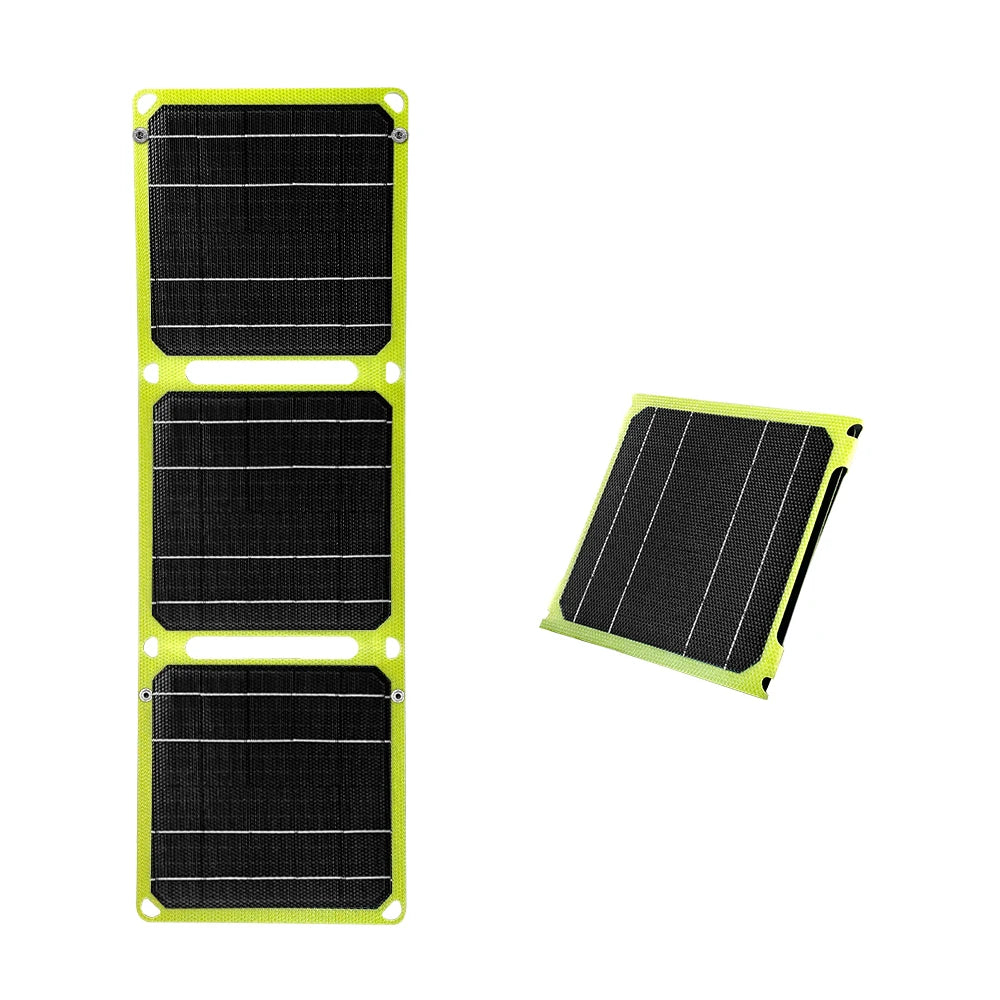 2000W ETFE portable solar charger Foldable Photovoltaic panel outdoor solar panels For iphone power bank station usb A C DC 12V