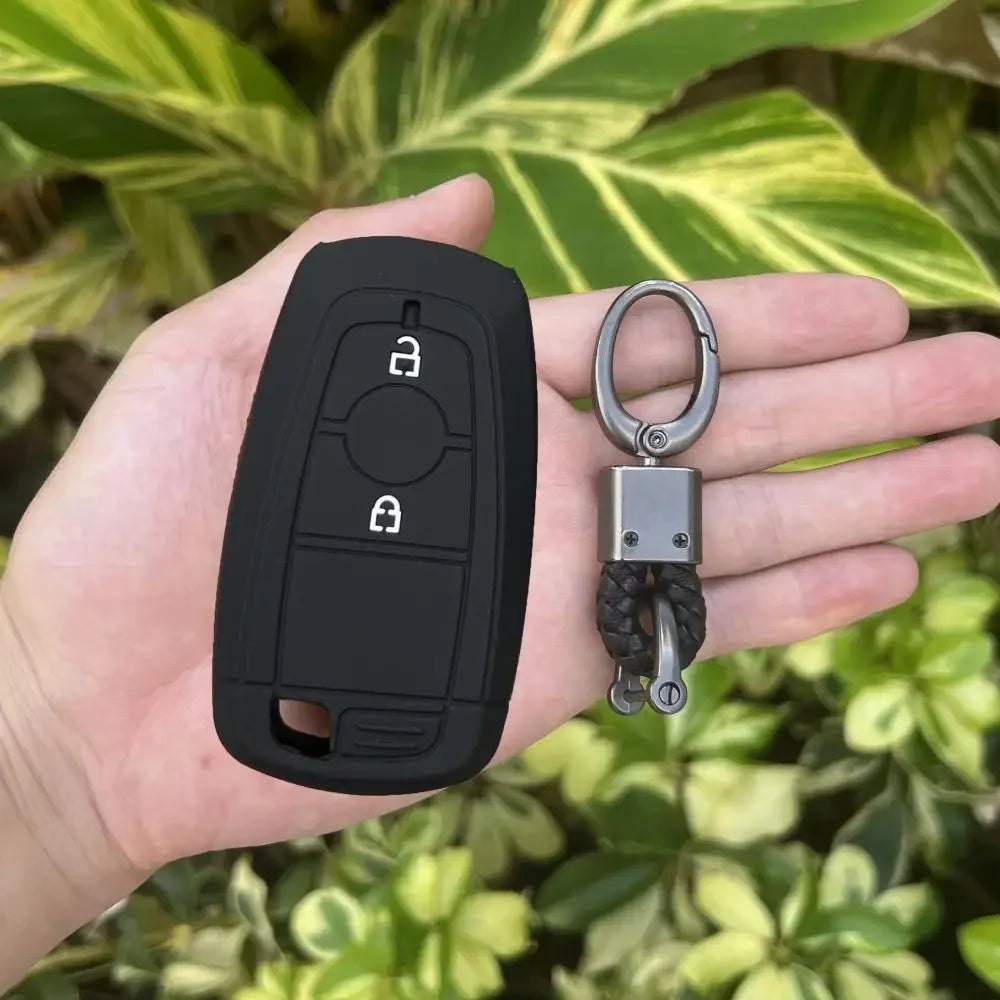 Silicone Car Key Cover Case for Ford Raptor  Ecosport Ranger F150 F250 F350 Button Remote Key