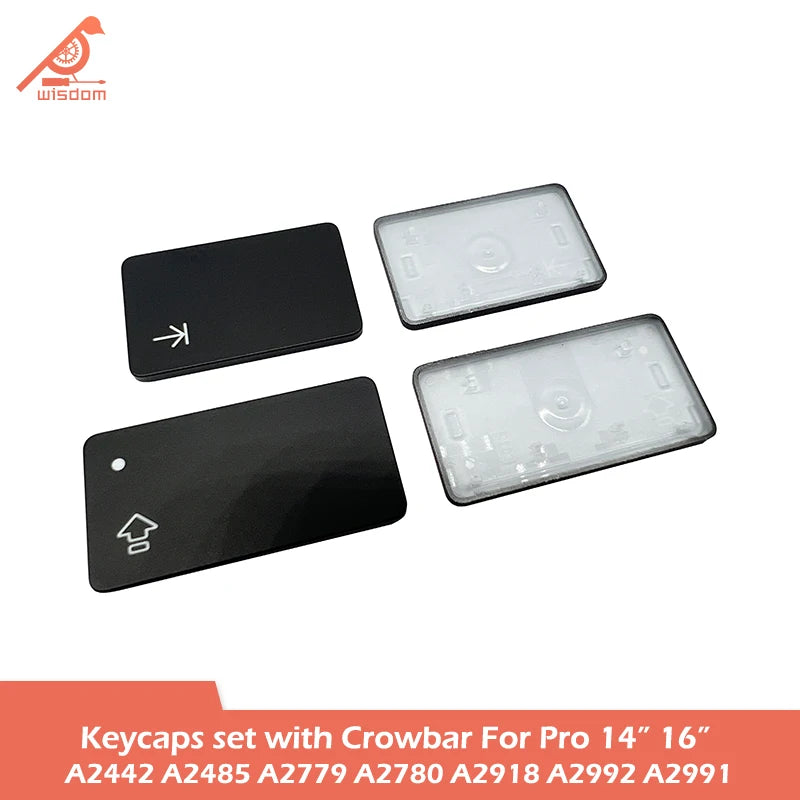 Laptop A2442 A2485 A2779 A2780 A2918 A2992 A2991 Keycaps Keys Key Cap Set for Macbook Pro M1 M2 M3 14" 16" Keyboard Repair