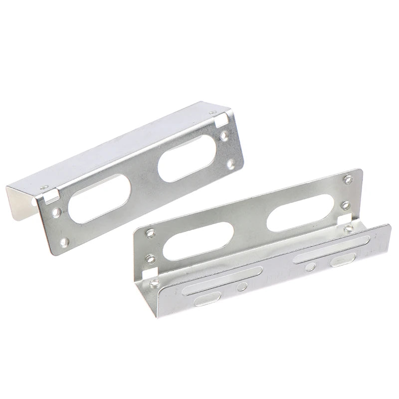2PCS 3.5 To 5.25 Optical Drive Expansion Holder Hard Drive Rack Bracket Caddy Bay For SSD M.2 HDD Desktop Hard Drive Bracket