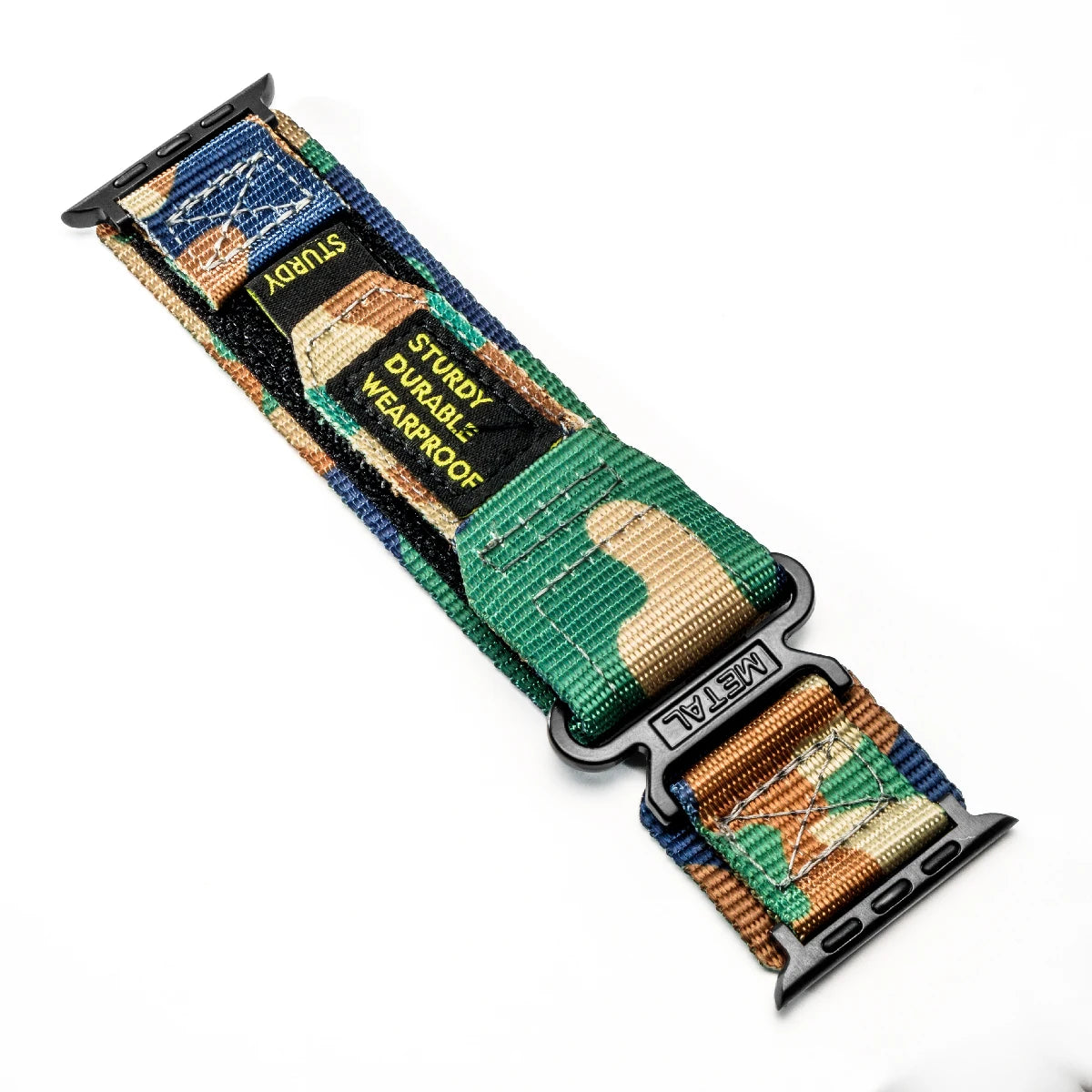 Tactical Sports Strap for Apple Watch Ultra 2 Band 49mm 46 44mm 41mm 45mm 40 42mm Nylon Band for Iwatch Series 10 9 8 7 6 SE 5 4