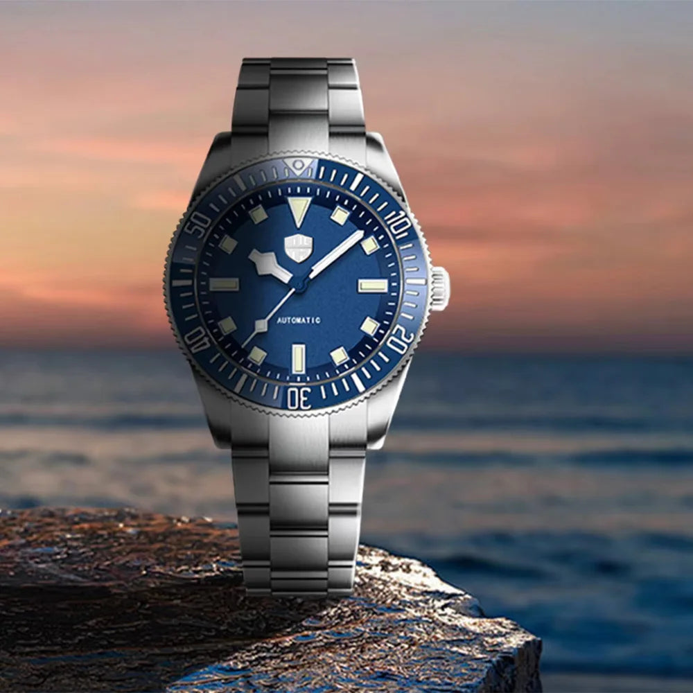 RollsTimi design 2026 new men's luxury mechanical watch YN55 automatic watch men's AR Sapphire stainless steel business watch
