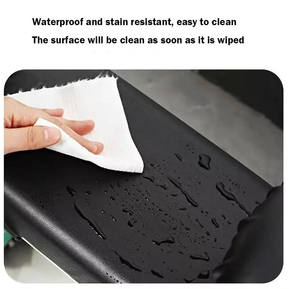 Electric Vehicle Leather Cushion Cover Sunscreen Waterproof Heat Insulation Breathable All-inclusive Seat Cover for All Seasons