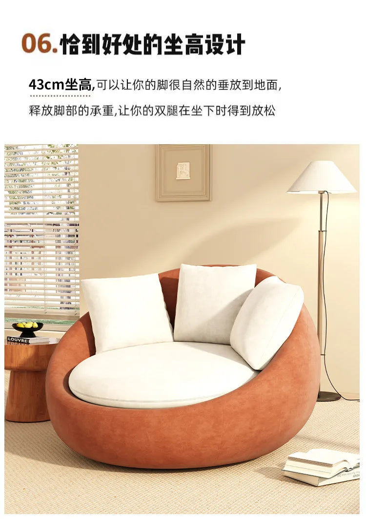 Gaming Puffs Living Room Sofas Pouf Velvet Modern Children Living Room Sofas Individual Curved Tumbonas Playa Trendy Furniture