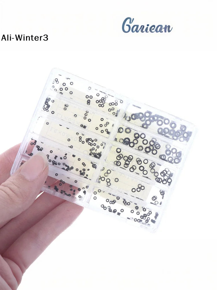 (YY)1 Box New Mini Rubber Washer O-Ring Watch Waterproof Watches Seals Watch Crown Gaskets Watch Repair Tools Watchmaker Tool