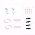 Tablet Pc Wall Mount Bracket Adjustable Ipad Bracket Notebook Back Storage Bracket for Router/Phone Supporting