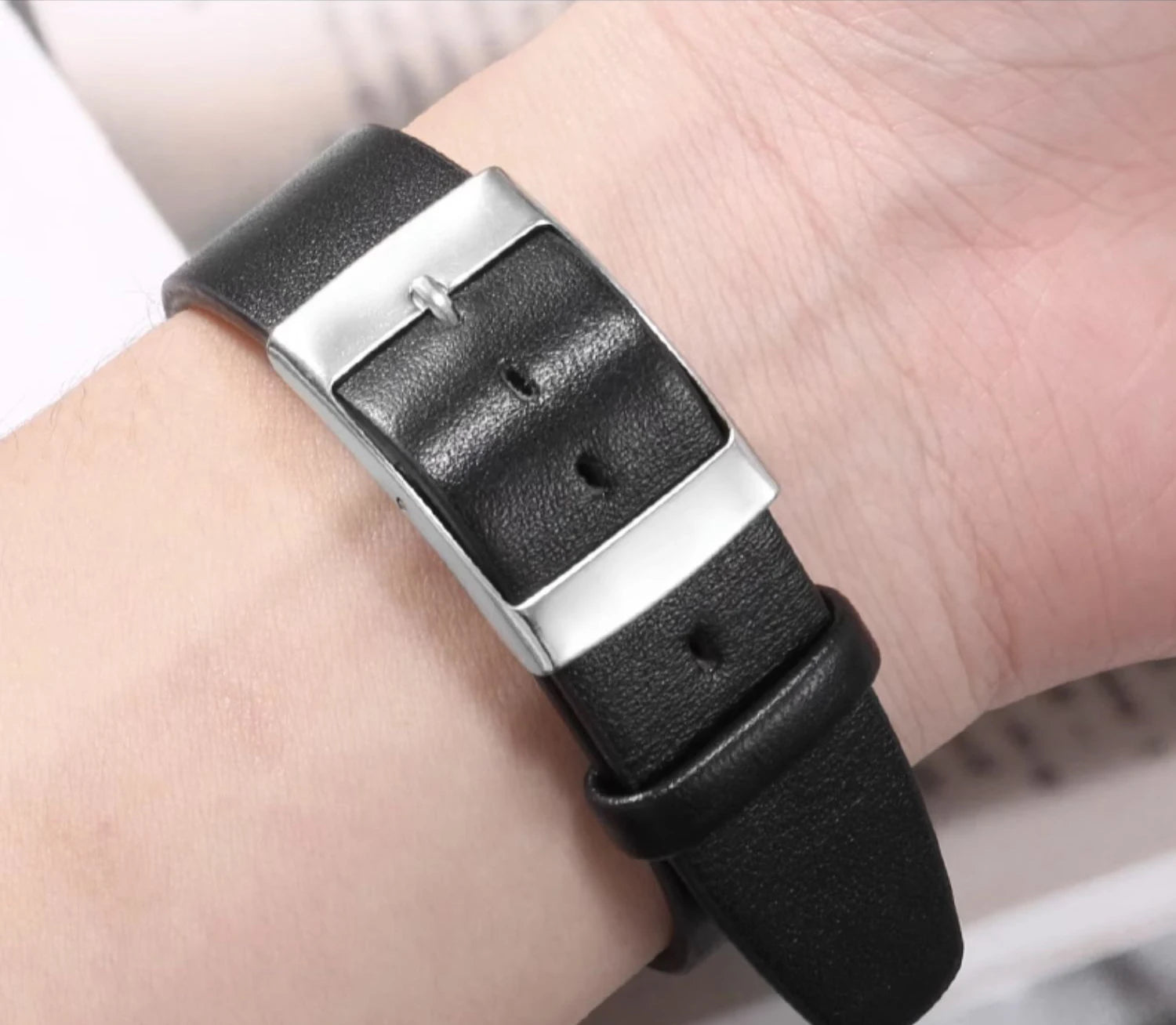 For Swatch SYXS116 GB274/GN239/GB294/287 Ultra-thin Plain Cowhide Genuine Leather Watch Strap 17mm Bracelet Watchband with Tools