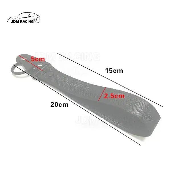 Fashion Solid Color Ribbon Keychain Lanyard Business Gift Key Chain Men Women Car Key Strap Waist Wallet KeyChains Keyrings