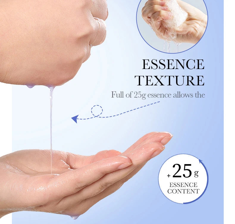 10pcs BIOAQUA  Hyaluronic Acid Retinol Collagen Facial Masks Hydrating Brightening Moisturizing Face Mask Facial Skin Care