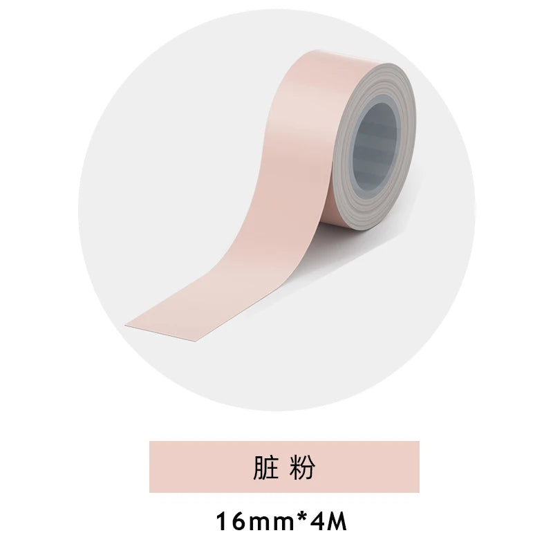 1Roll Adhesive Label Maker Paper for MAKEID M1/L1/E1 Mini/Mini HD Laminated Office Labeling Tape