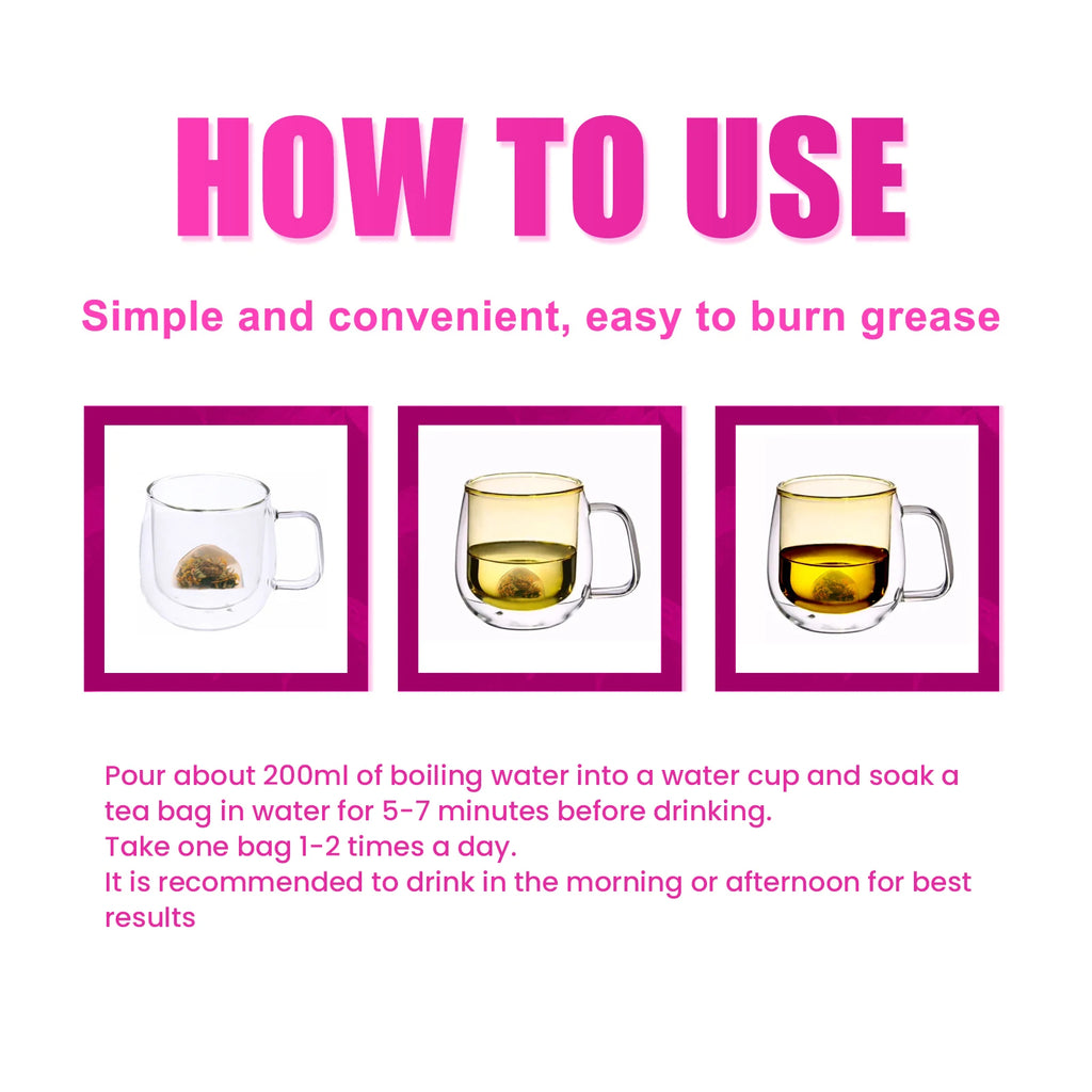 Wellness Green Tea - Natural Shape Supporting, Body Toning, Women’s Daily Brew, Office & Travel Essential