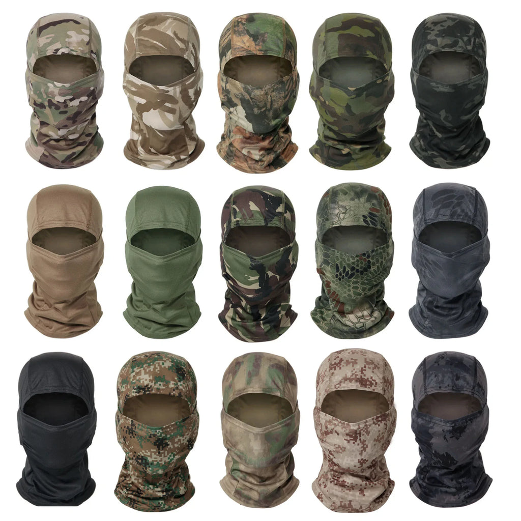 Summer Balaclava Mask for Men Cycling Cap UV Sun Protection Full Face Mask Bandana Neck Scarf Motorcycle Hood Hiking Face Shield