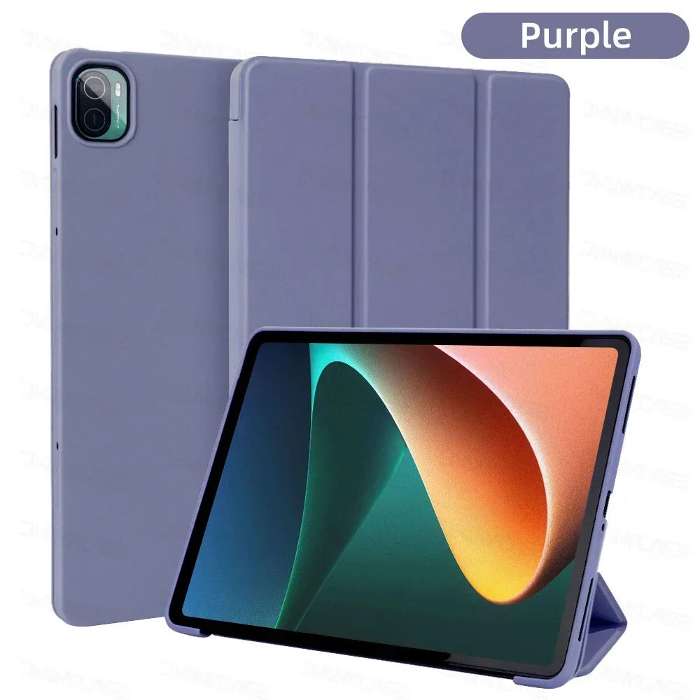 Tablet Cases for 2024 Xiaomi Mi Pad 7 6 5 MiPad 5 6 Pro 11in For 2024 6S Pro 12.4in Support Magnetic Charging Funda Tablet Cases