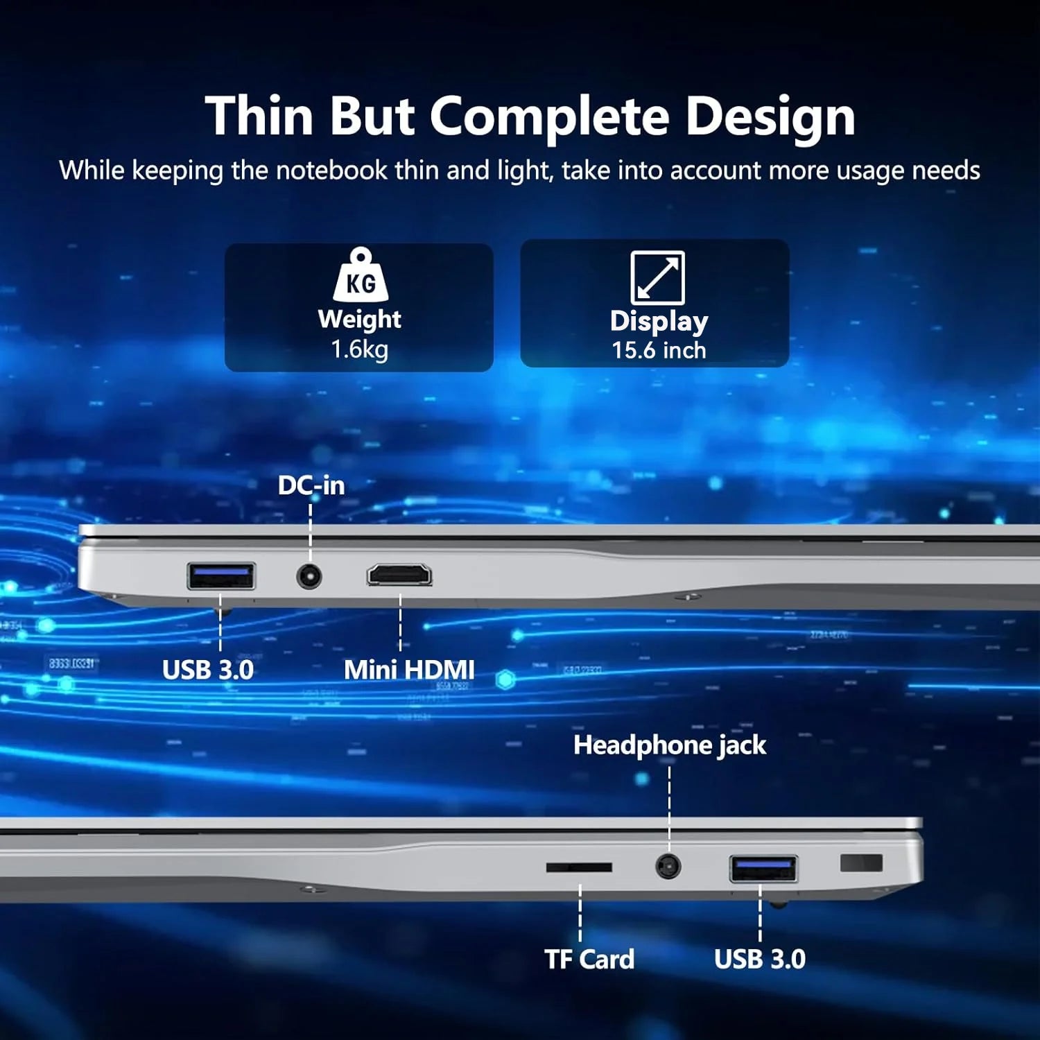 New Arrival 15.6 Inch Intel Core i9-9900 Backlight Keyboard Laptops Fingerprint Unlock 16GB 1TB SSD Gamer Computer Notebook PC