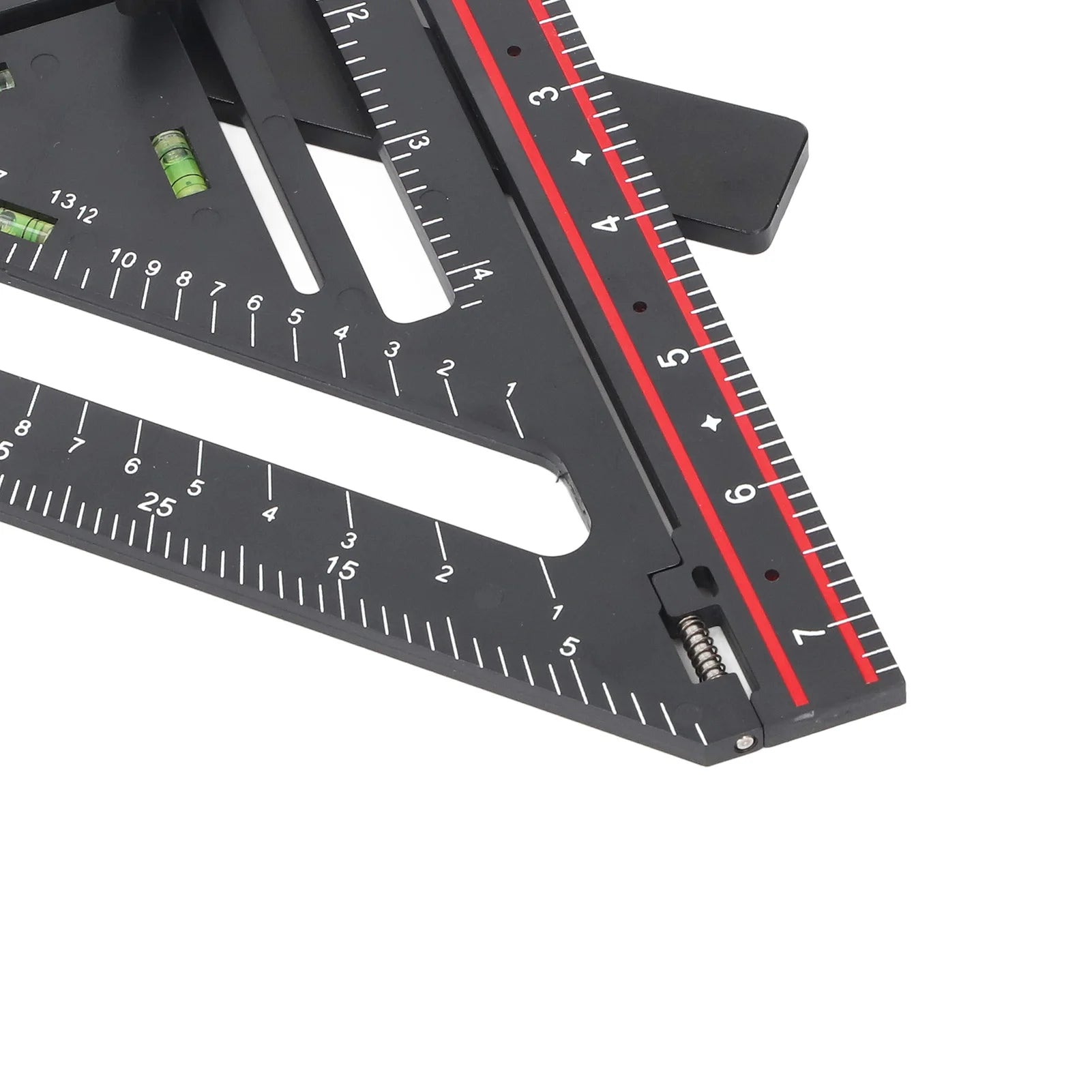 Triangle Ruler 90 Degree Clear Scales Carpenter  for Furniture Architectural Designs for Architects Designers Students