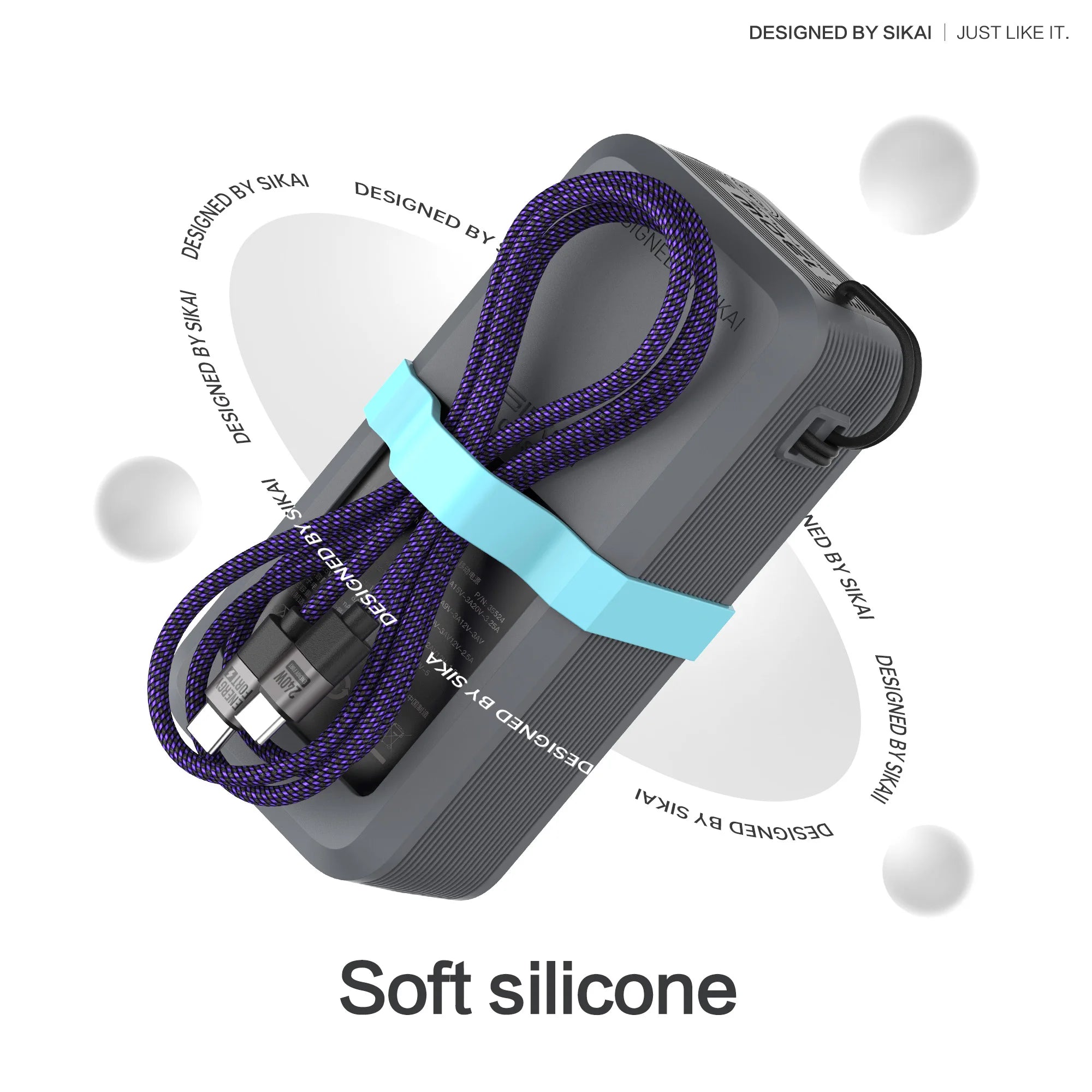 SIKAI Silicone Case for UGREEN Nexode Power Bank 20000mAh 130W Portable Travel Case for UGREEN Nexode Power Bank 12000mAh 100W